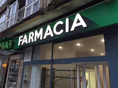 rotulos luminosos de farmacias